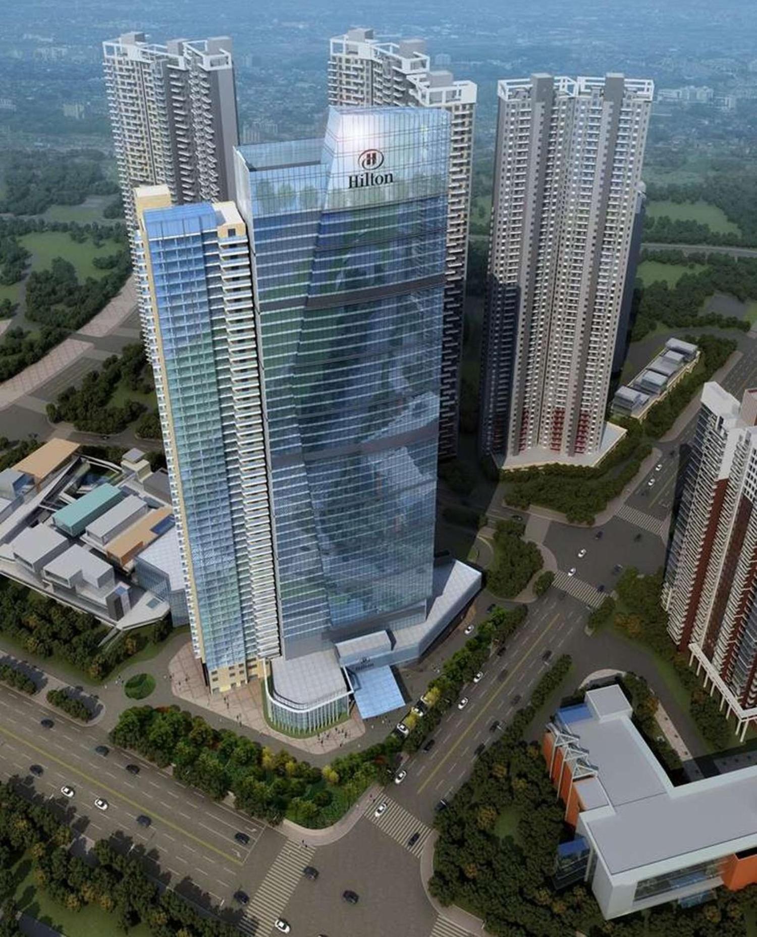 Hilton Wuhan Yangtze Riverside Dış mekan fotoğraf