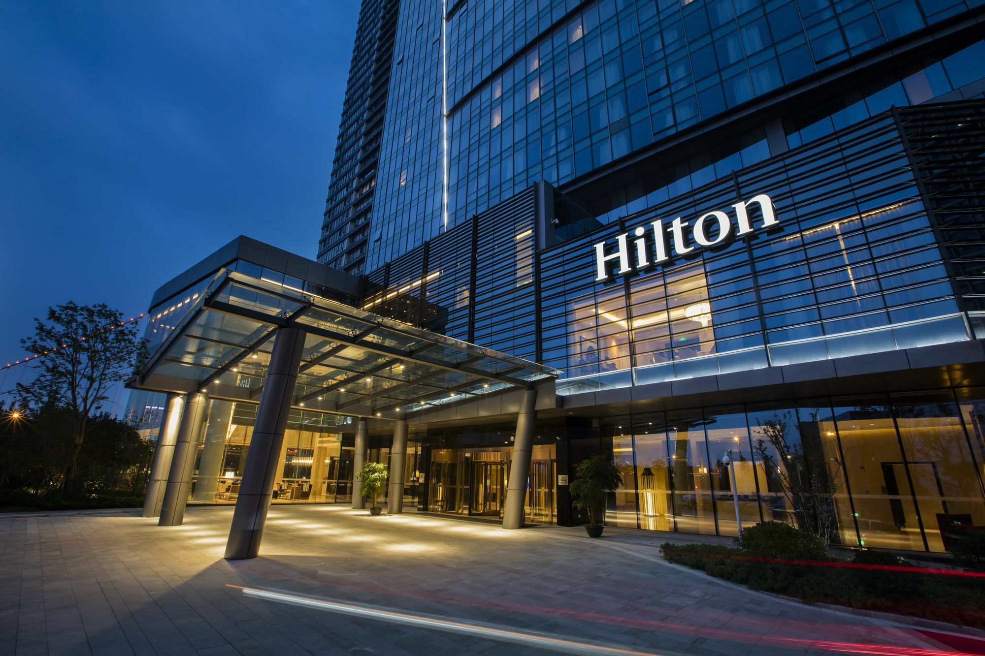 Hilton Wuhan Yangtze Riverside Dış mekan fotoğraf